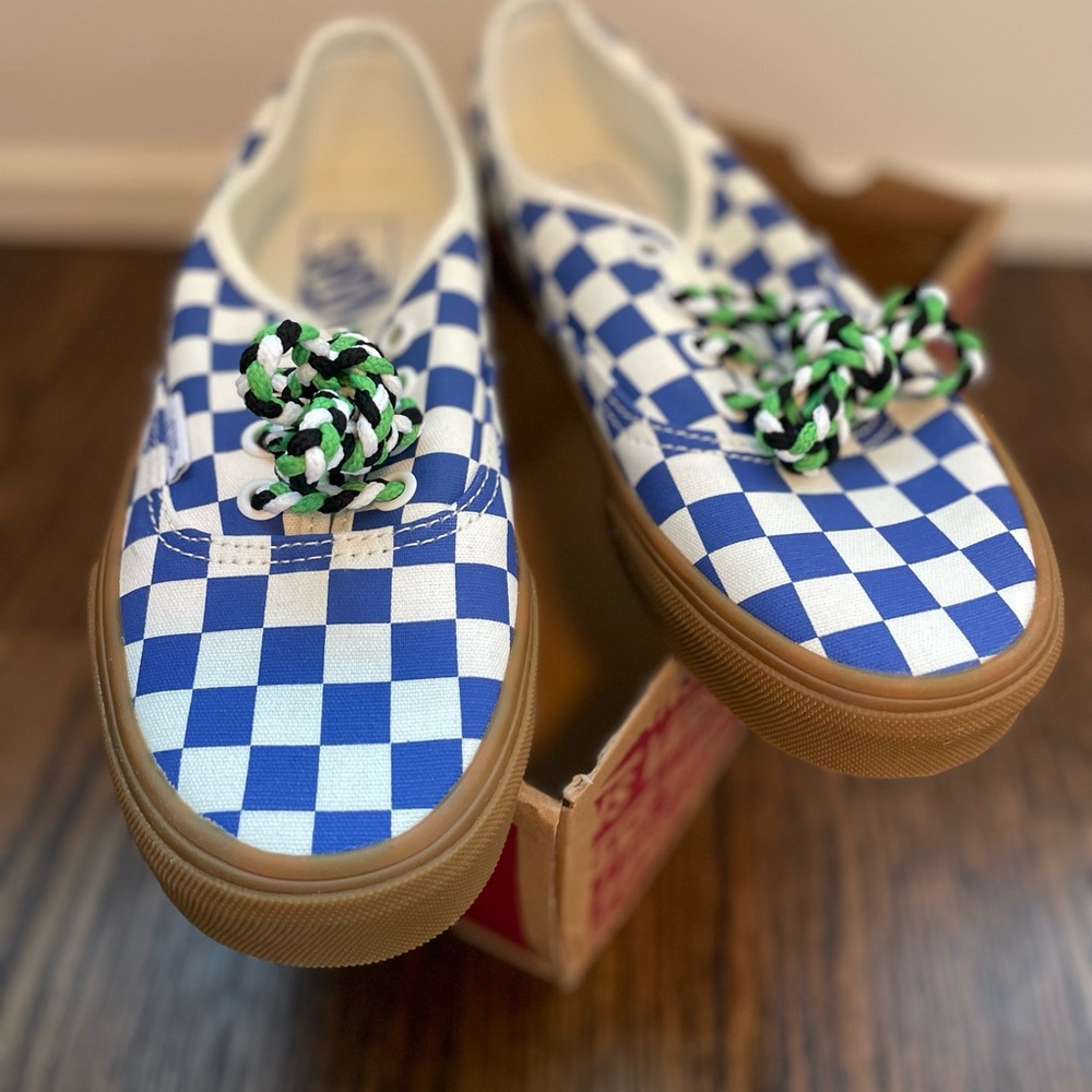 Vans Checkerboard Blue/White
